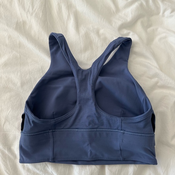 Lululemon Wunder Train Longline Bra, water drop, size 6 - Picture 6 of 7